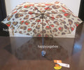 A BATHING APE BABY MILO STORE FAST FOOD ALL PRINT PATTERN FOLDING UMBRELLA
