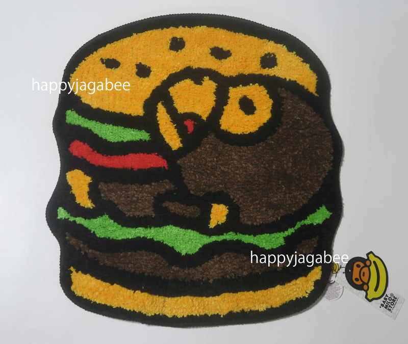 A BATHING APE BABY MILO STORE BABY MILO HAMBURGER RUG