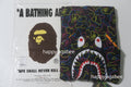 A BATHING APE NEON CAMO SHARK FULL ZIP HOODIE