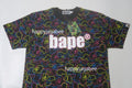 A BATHING APE NEON CAMO BAPE TEE