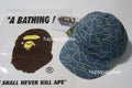 A BATHING APE LINE CAMO JACQUARD MULTI LOGO DENIM CAP