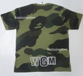 A BATHING APE GIANT 1ST CAMO SHARK TEE
