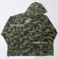 A BATHING APE 1ST CAMO JACQUARD SHARK FULL ZIP JACKET