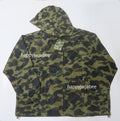 A BATHING APE 1ST CAMO JACQUARD SHARK FULL ZIP JACKET