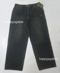 A BATHING APE LINE CAMO JACQUARD ONE POINT RELAXED FIT 13oz DENIM PANTS