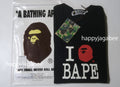 A BATHING APE BAPE LOGO INSIDE OUT RELAXED FIT TEE