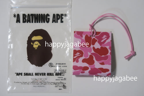 A BATHING APE Ladies' ABC CAMO HANG TAG - happyjagabee store