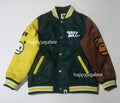 A BATHING APE BAPE KIDS MILO FRIENDS MULTI COLOR PARTS JACKET