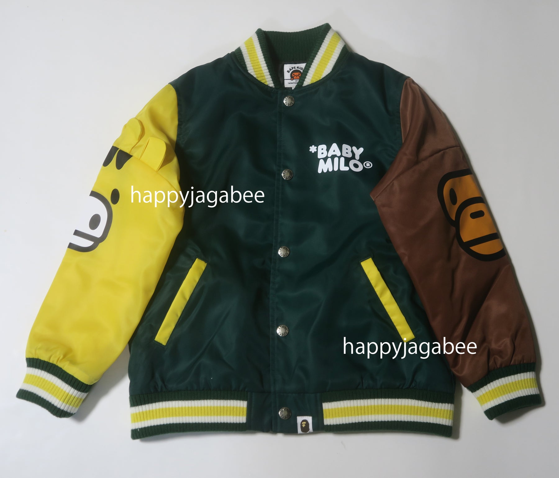 A BATHING APE BAPE KIDS MILO FRIENDS MULTI COLOR PARTS