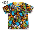 A BATHING APE BAPE KIDS MILO ALL FRIENDS TEE