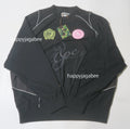 A BATHING APE MULTI LOGO RELAXED FIT PULLOVER