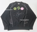 A BATHING APE MULTI LOGO RELAXED FIT PULLOVER