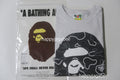 A BATHING APE NEON CAMO BIG APE HEAD TEE