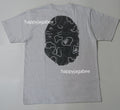A BATHING APE NEON CAMO BIG APE HEAD TEE