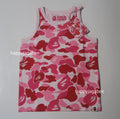 A BATHING APE Ladies' ABC CAMO TANK TOP