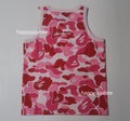 A BATHING APE Ladies' ABC CAMO TANK TOP