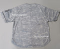 A BATHING APE CAMO STRIPE BASEBALL SHIRT