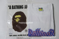 A BATHING APE BASEBALL LOGO TEE