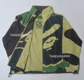 A BATHING APE ABC CAMO NYLON HOODED JACKET