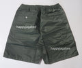 A BATHING APE LOGO NYLON RELAXED FIT SHORTS