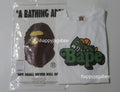 A BATHING APE BAPE KIDS SHARK MILO ON BAPE TEE
