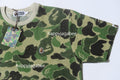A BATHING APE ABC CAMO PILE JACQUARD ONE POINT TEE