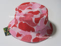 A BATHING APE ABC CAMO PILE JACQUARD BUCKET HAT