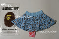 A BATHING APE BAPE KIDS X CHOCOMOO MILO FRIENDS SKIRT