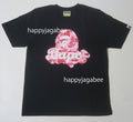 A BATHING APE Ladies' ABC CAMO APE HEAD BAPE TEE