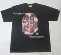 A BATHING APE MAP CAMO APE HEAD SHARK TEE