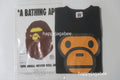 A BATHING APE BAPE KIDS MILO FACE TEE