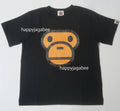 A BATHING APE BAPE KIDS MILO FACE TEE