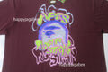 A BATHING APE HEAVY WASHED LOGO RELAXED FIT TEE