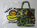 A BATHING APE BABY MILO STORE BABY MILO PLUSH DOLL RECYCLE TOTE BAG