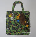 A BATHING APE BABY MILO STORE BABY MILO PLUSH DOLL RECYCLE TOTE BAG