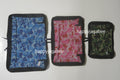 A BATHING APE ABC CAMO TRAVEL POUCH SET