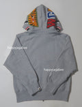 A BATHING APE Ladies' 1ST CAMO SHARK FULL ZIP HOODIE