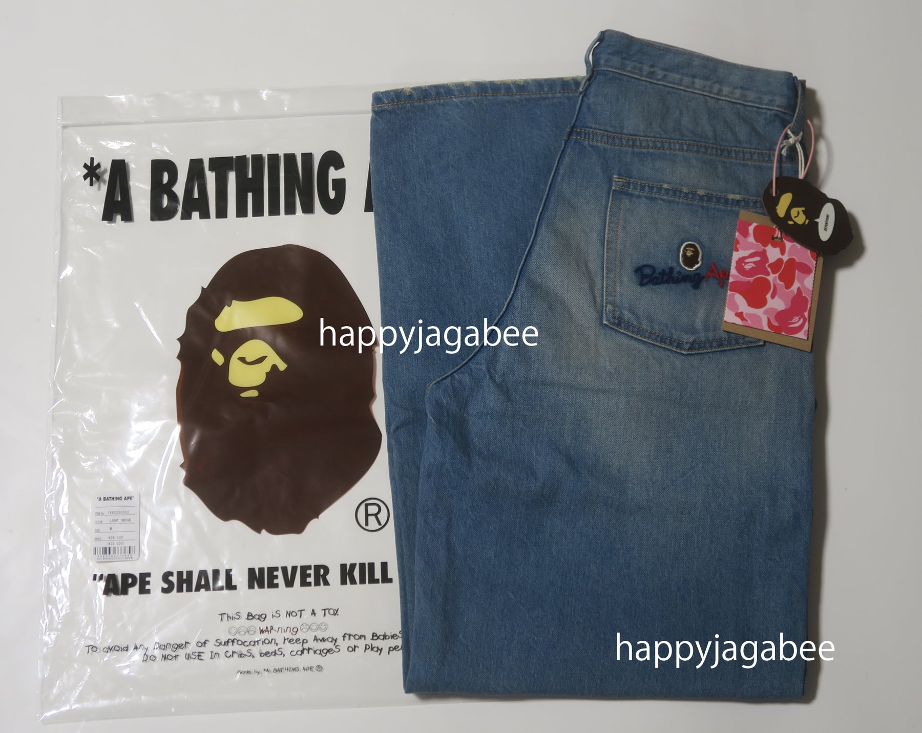 パンツ 00s A BATHING APE back stitch denim M 楽天市場】A BATHING APE ア ベイシング エイプ パンツ サイズ:M