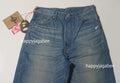 A BATHING APE Ladies' STONE WASHED DENIM PANTS