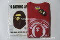A BATHING APE SPRAY PRINT BUSY WORKS RELAXED FIT TEE