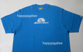 A BATHING APE RAINDROP APE HEAD LOGO RELAXED FIT TEE