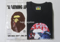 A BATHING APE PHOTO PRINT APE HEAD RELAXED FIT TEE