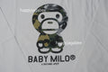 A BATHING APE 1ST CAMO CRAZY BABY MILO L/S TEE