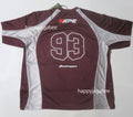A BATHING APE SOLID CAMO JACQUARD MULTI LOGO RELAXED FIT FOOTBALL JERSEY