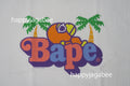 A BATHING APE COLORS MILO ON BAPE SUMMER TEE