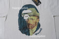 A BATHING APE BAPE x VAN GOGH MUSEUM APE HEAD CANVAS ART TEE