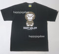 A BATHING APE COLLEGE MONOGRAM BABY MILO TEE