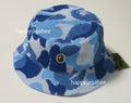 A BATHING APE ABC CAMO PILE JACQUARD BUCKET HAT