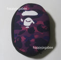 A BATHING APE Goods COLOR CAMO APE HEAD CUSHION