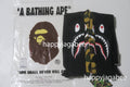 A BATHING APE BAPE KIDS 1ST SHARK ZIP DOUBLE HOODIE